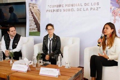Mérida será sede de la Cumbre Mundial de Premios Nobel de la Paz en el 2019 
